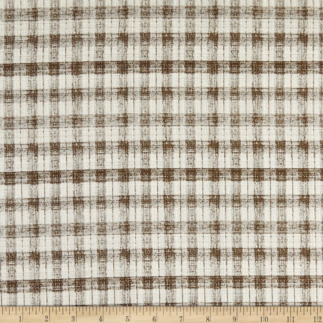 Blessings of Home- Monotone Checks- Brown